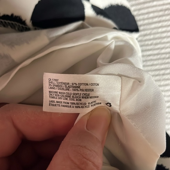 GAP Polka Dot A Line Mini Dress - Picture 3 of 4